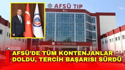 Afyonkarahisar Sağlık Bilimleri Üniversitesi (AFSÜ), 2026-YKS yerleştirme sonuçlarına göre lisans