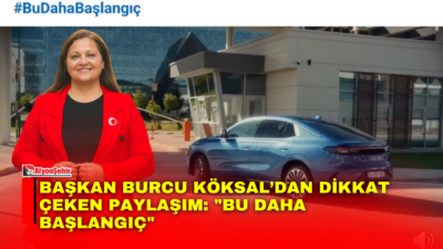 Afyonkarahisar Belediye Başkanı Burcu Köksal, sosyal medya hesapları üzerinden paylaştığı