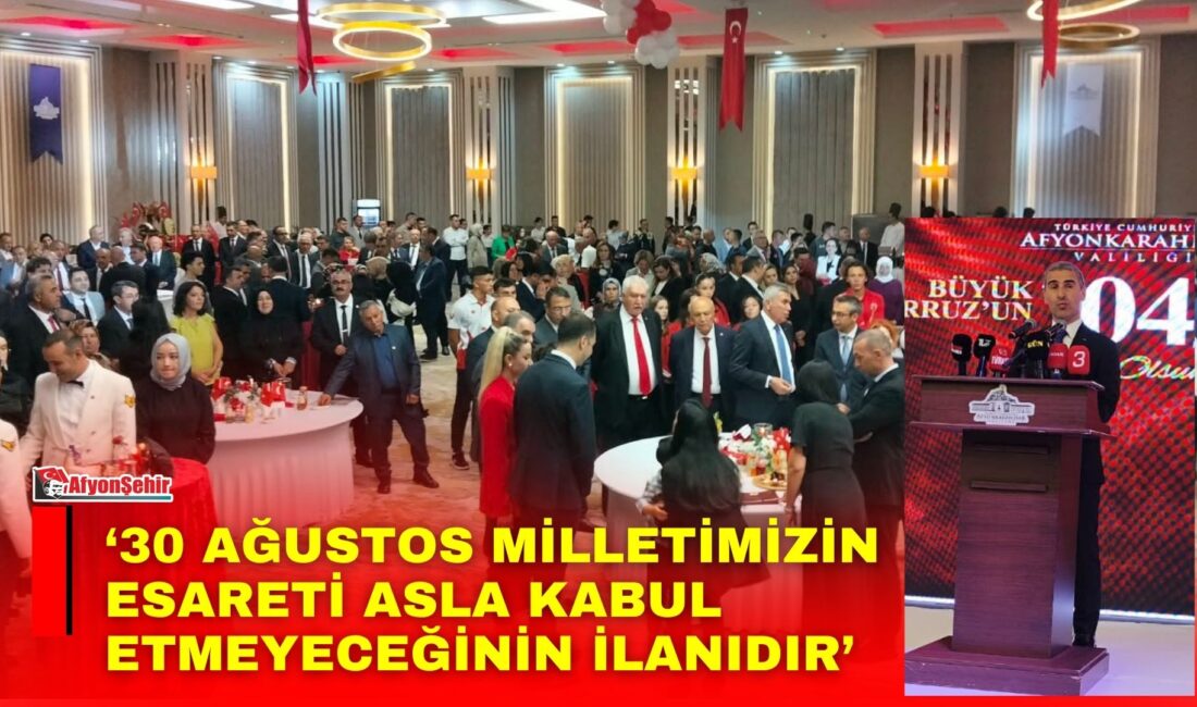 ‘30 Ağustos Milletimizin Esareti Asla Kabul Etmeyeceğinin İlanıdır’ 30 Ağustos Zafer Bayramı ve Başkomutan Meydan Muharebesi’nin 104. yıl