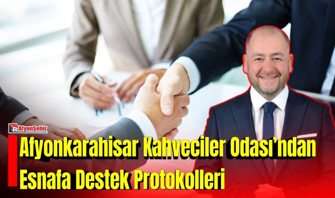 Afyonkarahisar Kahveciler, Çay Ocakları ve Emlakçılar Esnaf Odası, üyelerinin işlerini