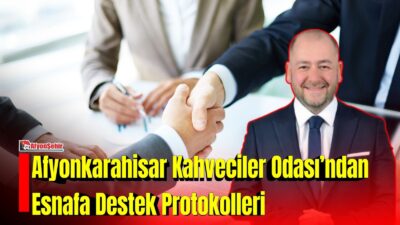 Afyonkarahisar Kahveciler, Çay Ocakları ve Emlakçılar Esnaf Odası, üyelerinin işlerini