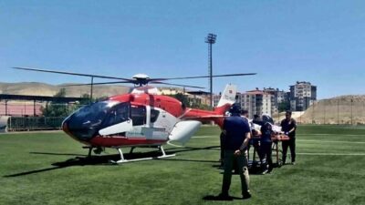 Malatya’nın Darende ilçesinde alerjik rahatsızlığı nedeniyle tedavi gören 80 yaşındaki