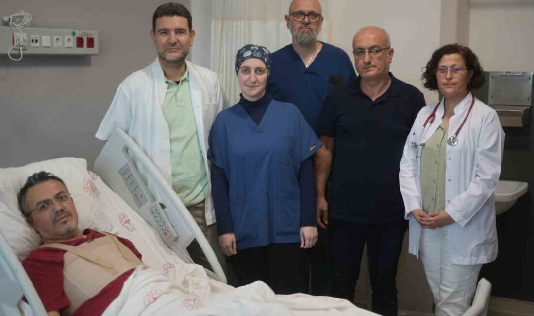 Samsun Şehir Hastanesi’nde ALS tanısı bulunan 43 yaşındaki Oktay Asal’ın
