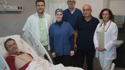 Samsun Şehir Hastanesi’nde ALS tanısı bulunan 43 yaşındaki Oktay Asal’ın
