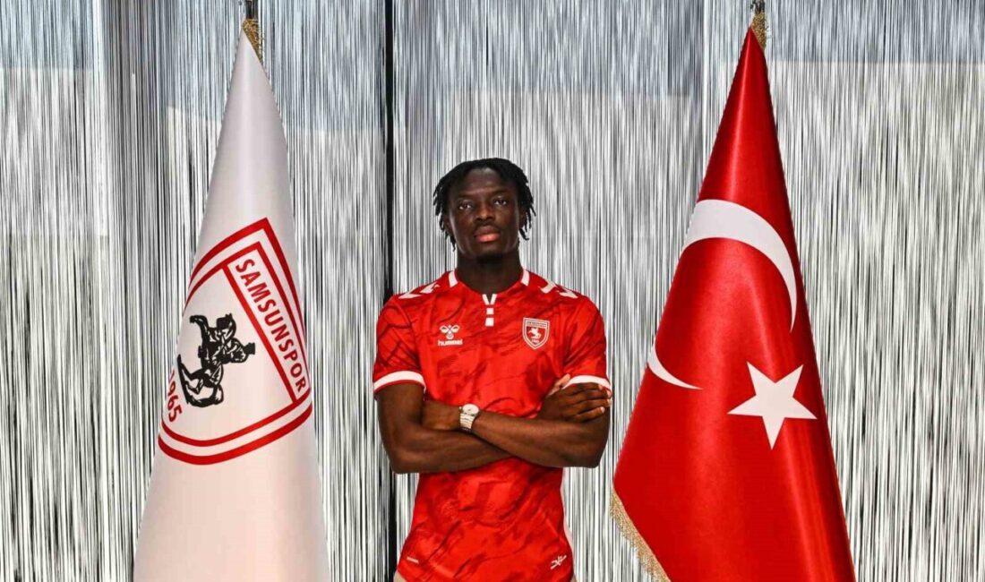 Süper Lig ekiplerinden Samsunspor’un yeni transferi Antoine Sekongo, “Samsunspor’da olmak