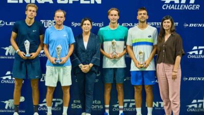 Bu yıl ENKA Spor Kulübü’nde ilk kez düzenlenen ENKA Open
