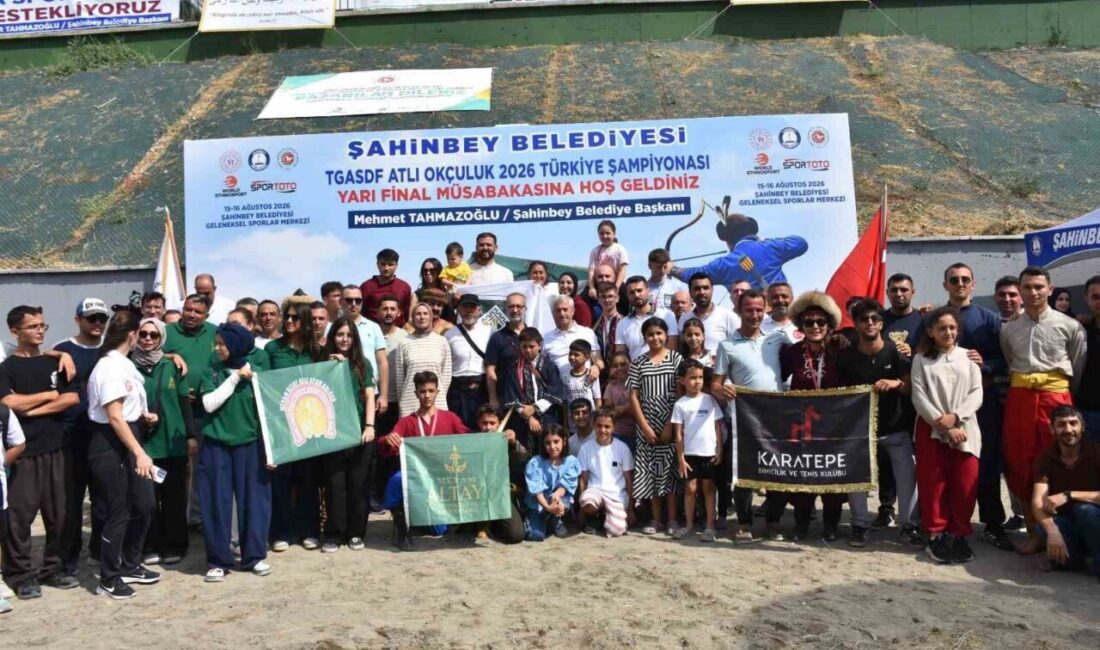 Gaziantep’te, Şahinbey Belediyesi ve Türkiye Geleneksel Atlı Spor Dalları Federasyonu