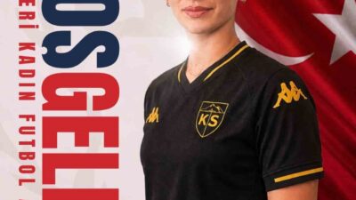 Kayseri Kadın Futbol Kulübü, orta sahaya oyuncusu Ayşe Demirci ile
