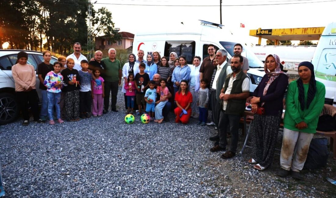 Samsun’un Bafra ilçesinde mevsimlik tarım işçileri ve çocuklarına yönelik kapsamlı