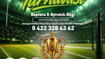 Battalgazi Belediyesi Gençlik ve Spor Hizmetleri Müdürlüğü tarafından geleneksel olarak