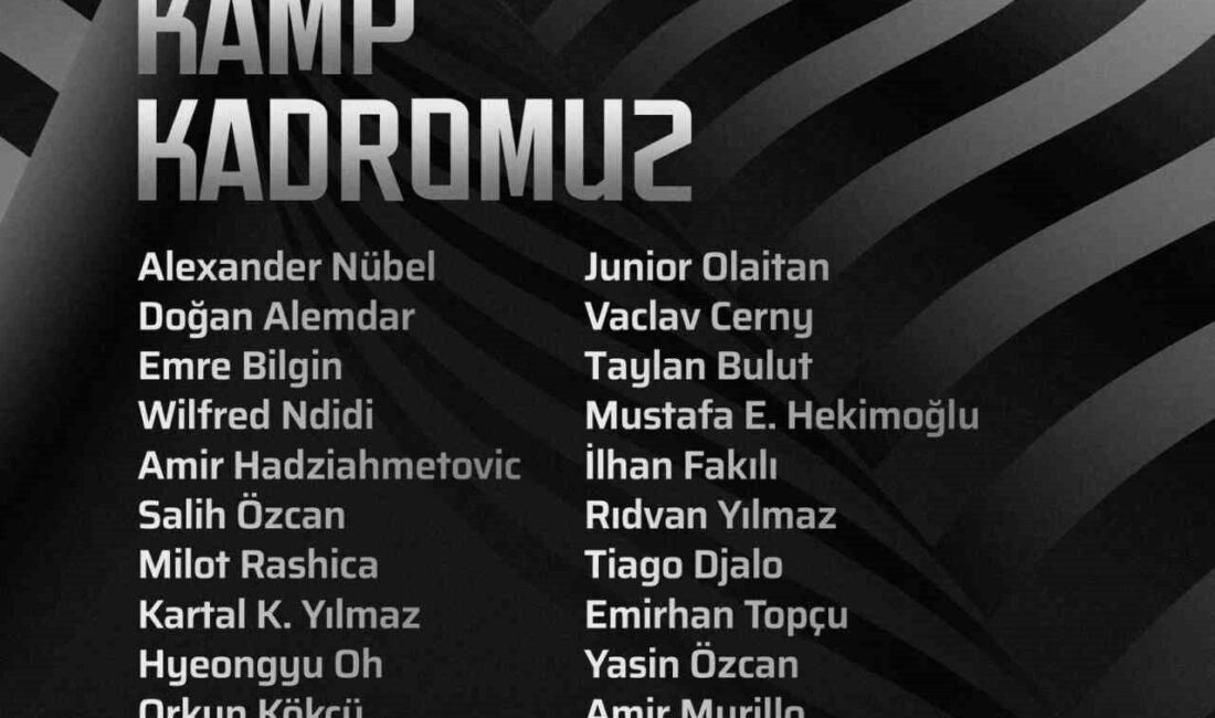 Beşiktaş’ın UEFA Avrupa Ligi 3. eleme turunda Çekya temsilcisi Hradec
