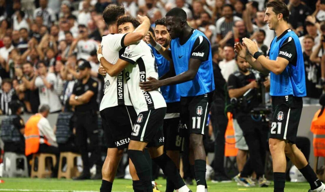 Beşiktaş, konuk ettiği Çorum FK karşısında elde ettiği skorla 6