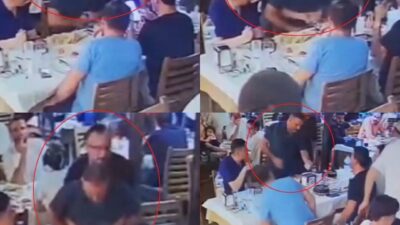 Mersin’de restoranda yemek yerken soluk borusuna lokma kaçan vatandaş, arkadaşının