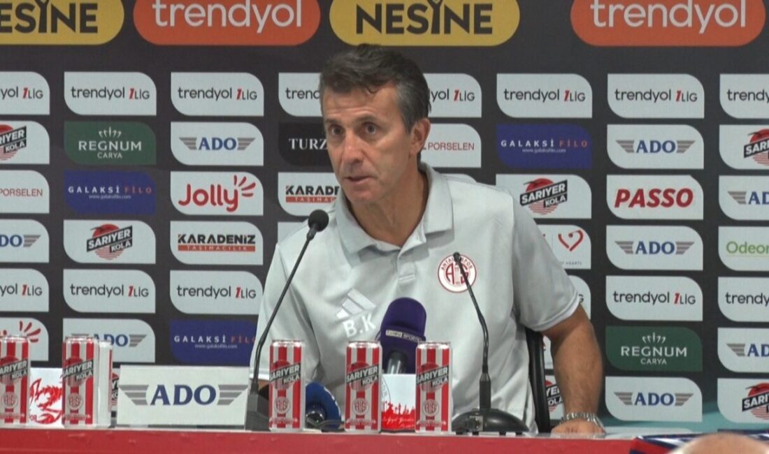 Bülent Korkmaz: “Bazen dip yaparsınız, o dibi yaptık” Antalyaspor Teknik Direktörü Bülent Korkmaz, Pendikspor maçının ardından, 3 maçta