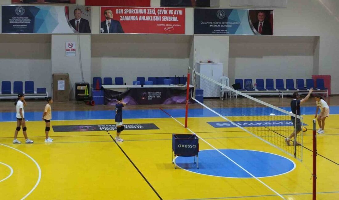 Burhaniye ilçesinde, İlçe Gençlik ve Spor Müdürlüğünün düzenlediği Yaz Spor