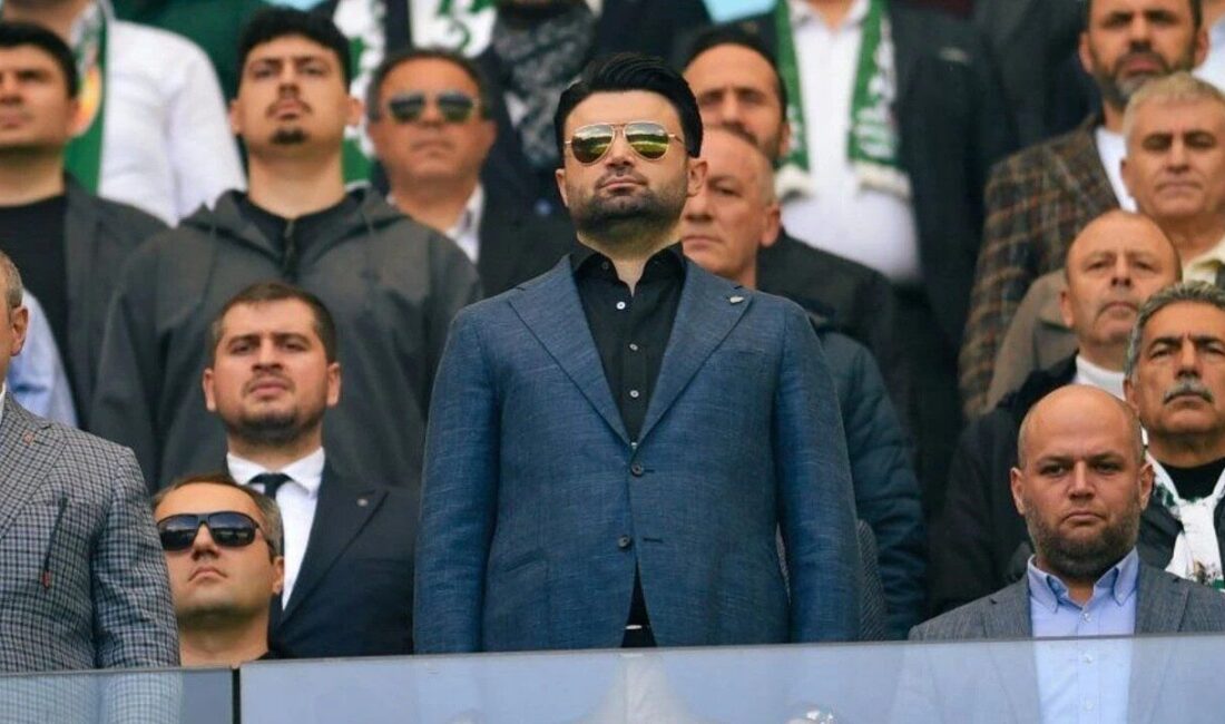 Bursaspor Başkanı Enes Çelik, Karagümrük maçının ardından hakem kararlarına tepki