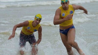 Samsun’da düzenlenen Cankurtarma Sportif Deniz Açık Yaş Erkekler Bireysel ve
