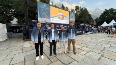 Rize Vali Yardımcısı Abdullah Kurt ile beraberindeki heyet, Fransa’nın Chamonix