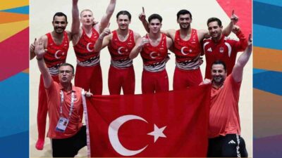 20. Akdeniz Oyunları’nda Artistik Cimnastik Erkek Milli Takımı şampiyonluğa ulaştı.