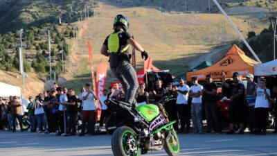 Erzincan’da doğa, spor ve adrenalini bir araya getiren Ergan Motofest