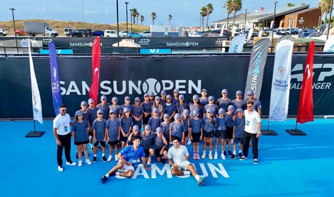 Samsun Büyükşehir Belediyesi’nin katkılarıyla düzenlenen Uluslararası Samsun Open ATP Challenger