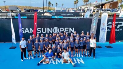 Samsun Büyükşehir Belediyesi’nin katkılarıyla düzenlenen Uluslararası Samsun Open ATP Challenger