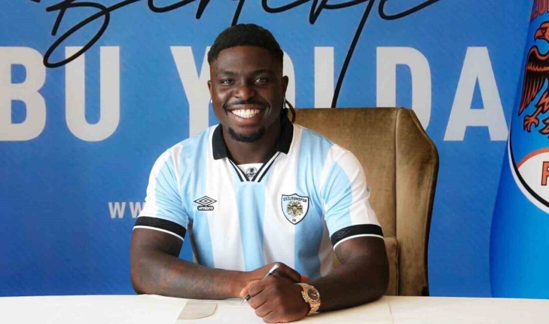 Süper Lig ekibi Erzurumspor FK’da Festy Oseiwe Ebosele’nin transferiyle kulüp