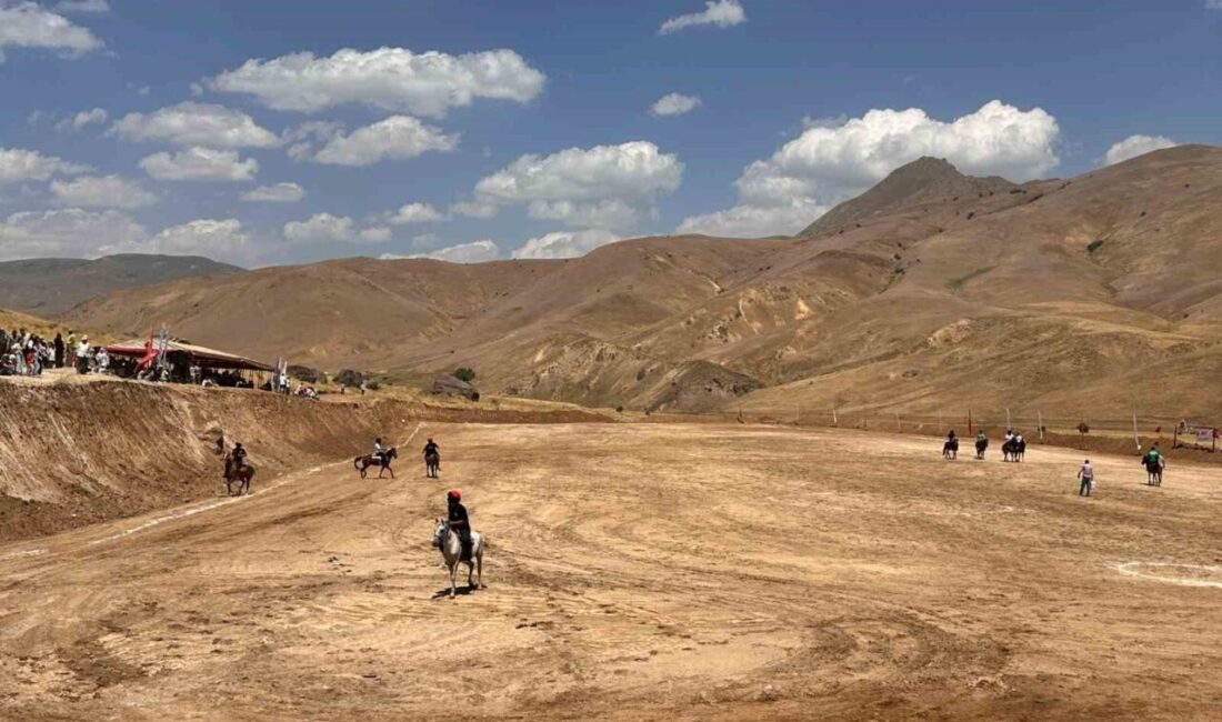 Van’ın Erciş ilçesi Ulupamir Mahallesi’nde düzenlenen Kökbörü Ligi yarı final