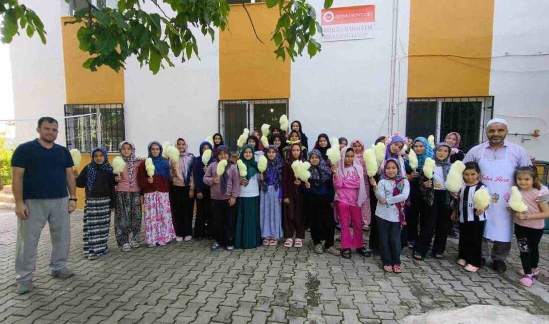 Mersin’in Erdemli ilçesinde İlçe Müftülüğü tarafından yaz Kur’an kursu öğrencilerine