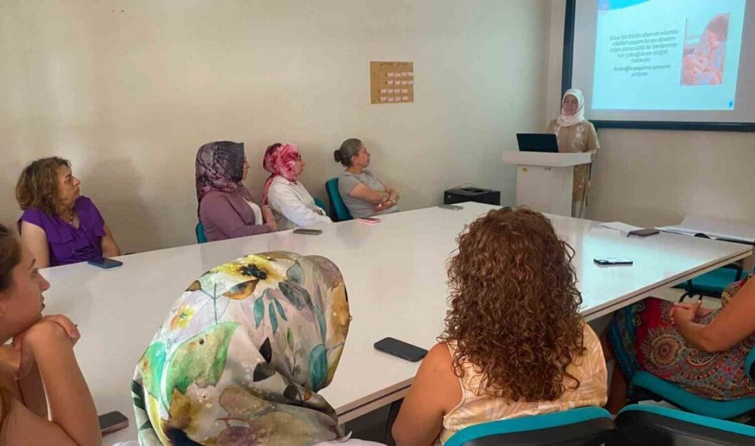 Sağlıklı Hayat Saatleri kapsamında, Eskişehir’de anne sütünün önemi hakkında bilgilendirme