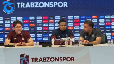 Trabzonspor Teknik Direktörü Fatih Tekke, UEFA Avrupa Ligi play-off turu