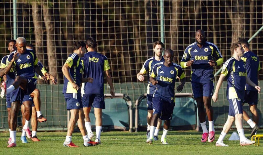 Fenerbahçe, Trendyol Süper Lig’in 2. haftasında yarın sahasında Konyaspor ile