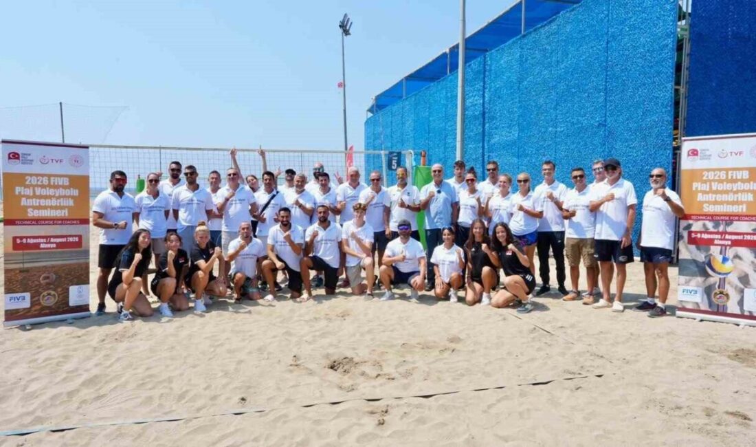FIVB plaj voleybolu antrenörlük kursu Alanya’da başladı Uluslararası Voleybol Federasyonu (FIVB) ve Türkiye Voleybol Federasyonu tarafından düzenlenen
