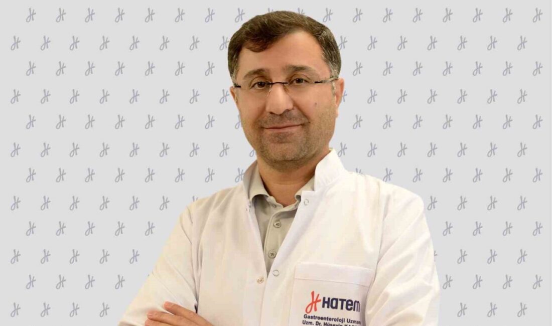 Gaziantep Özel Hatem Hastanesi Gastroenteroloji Uzmanı Dr. Hüseyin Kaçmaz, bağırsak
