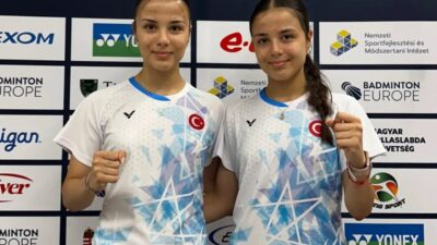 Avrupa Gençler Badminton Şampiyonası’nda, aralarında Erzincanlı milli sporcuların da bulunduğu
