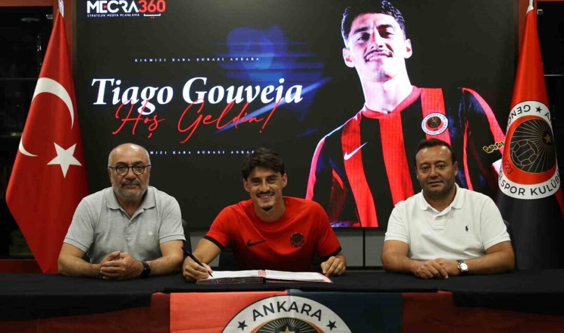 Gençlerbirliği, Portekizli kanat oyuncusu Tiago Gouveia ile sezon sonuna kadar