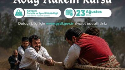 Halat çekme branşında hakemlik yapmak isteyen adaylar için 23 Ağustos’ta