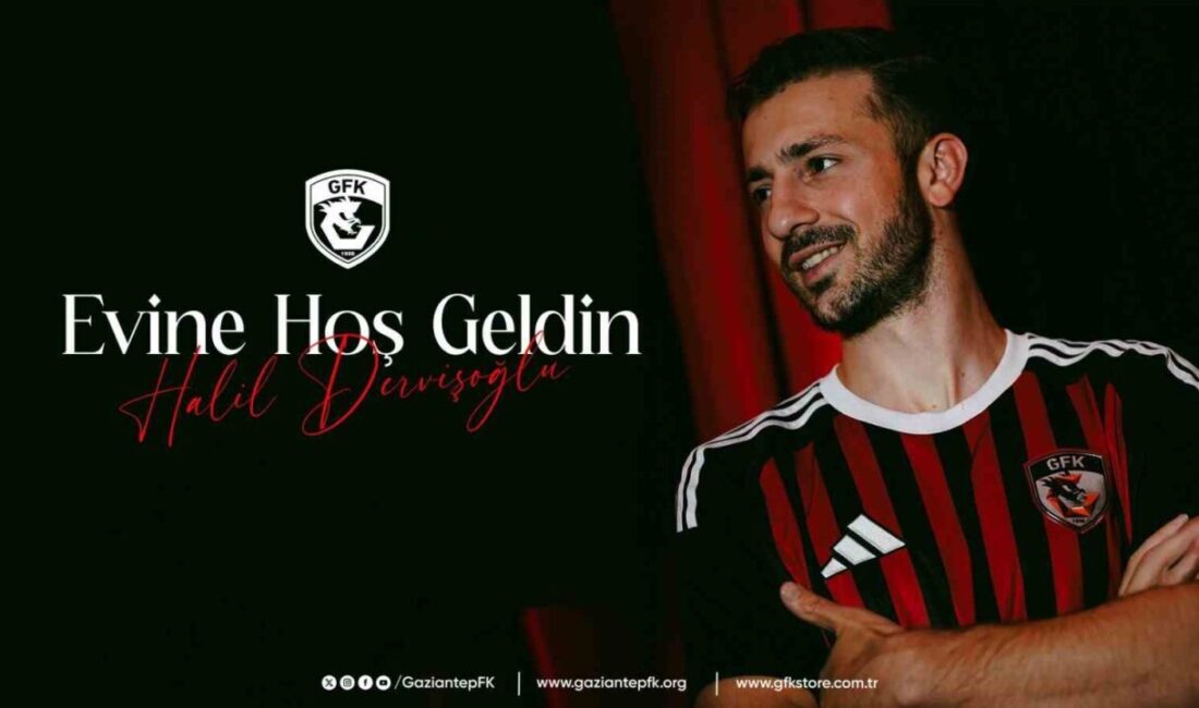 Halil Dervişoğlu, Gaziantep FK’da Gaziantep Futbol Kulübü, Galatasaray’dan Halil Dervişoğlu’nu 1 yıl kiralık olarak
