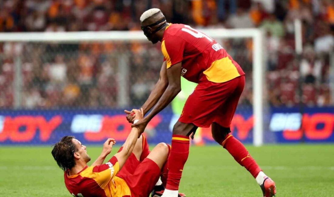 Galatasaray evinde oynadığı hazırlık maçında Fransız temsilcisi Rennes ile 3-2