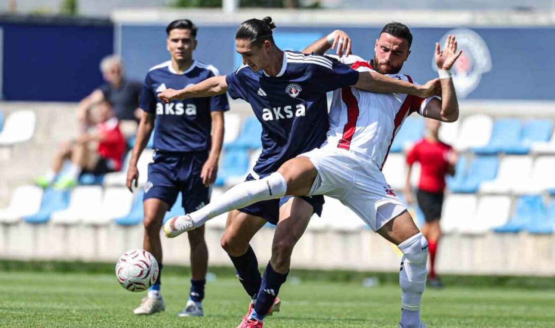 Samsunspor yeni sezon hazırlıkları kapsamında Kasımpaşa ile oynayacağı çift hazırlık