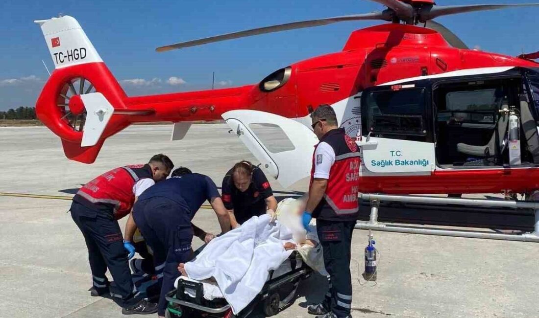 Helikopter ambulans 72 yaşındaki hasta için havalandı Kastamonu’da inme tanısı konulan 72 yaşındaki hasta, helikopter ambulansla Ankara’ya