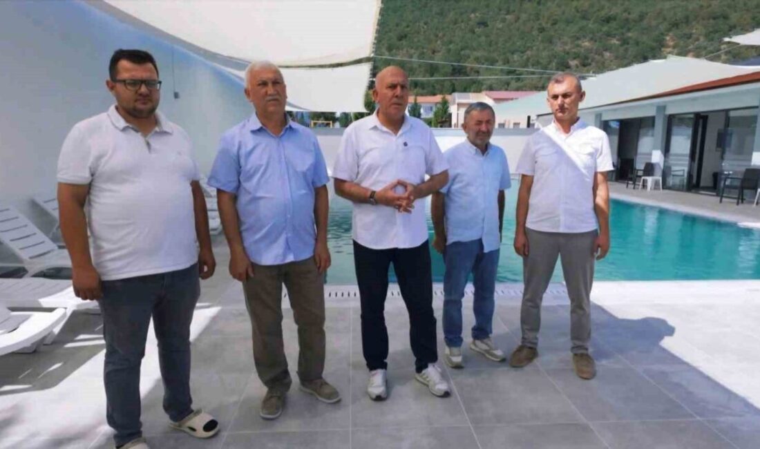 Kütahya’nın Hisarcık İlçe Belediyesi’ne ait Esire Termal Tesisleri bünyesinde yapımı
