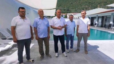 Kütahya’nın Hisarcık İlçe Belediyesi’ne ait Esire Termal Tesisleri bünyesinde yapımı