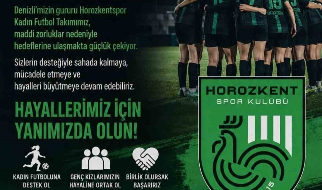 Denizli temsilcisi Horozkent Kulübü, Türkiye Futbol Federasyonuna (TFF) ödenmesi gereken