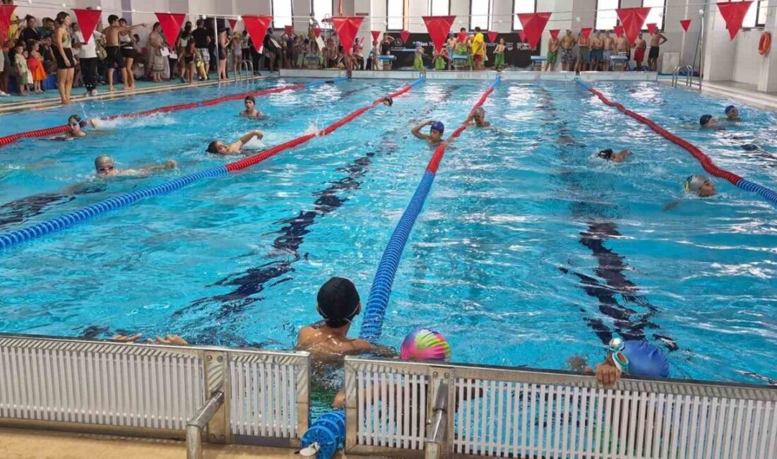 Aydın’ın Söke ilçesinde yarı olimpik yüzme havuzunda 2 ay boyunca