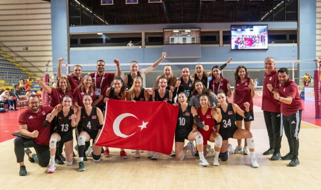 Kadın Milli Voleybol Takımı, İtalya’nın Taranto kentinde düzenlenen 2026 Akdeniz