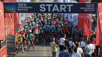 Kahramanmaraş’ta 31 ülkeden 175 profesyonel sporcunun katılımıyla düzenlenen Uluslararası Bisiklet