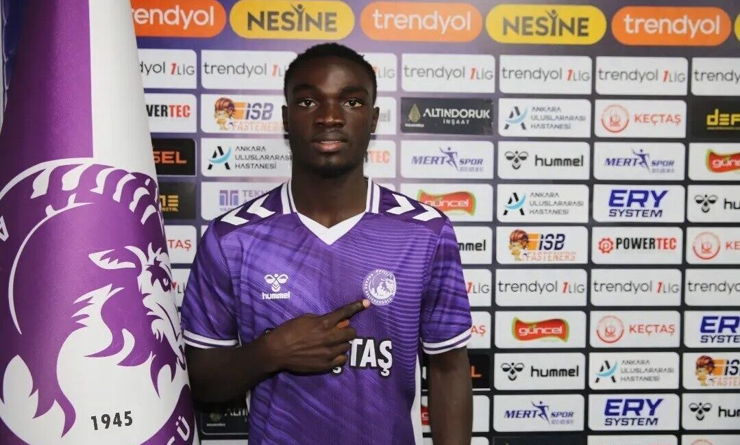 Trendyol 1. Lig ekibi Ankara Keçiörengücü, 21 yaşındaki sol kanat