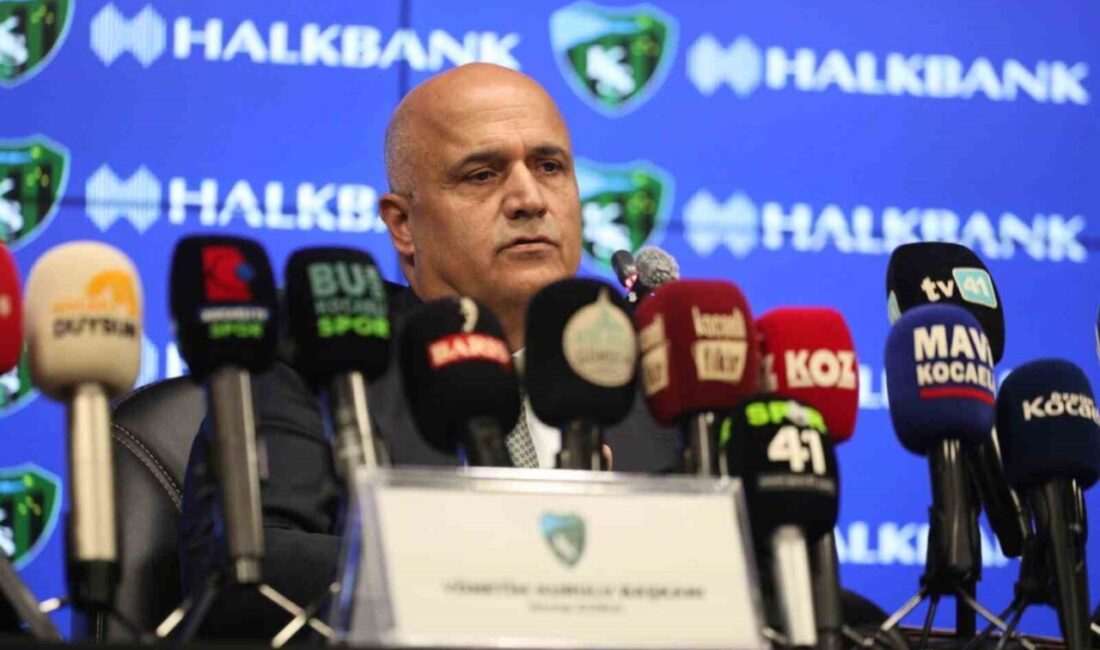 Kocaelispor Kulübü Başkanı Recep Durul, kulübün mali yapılandırma ve lisans