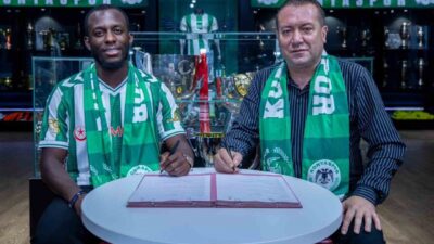 Konyaspor, Fransız kanat oyuncusu Jean-Luc Mamadou Diarra Dompe ile 2